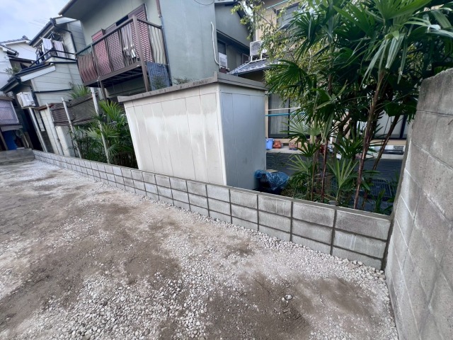 ブロック撤去新設工事の画像